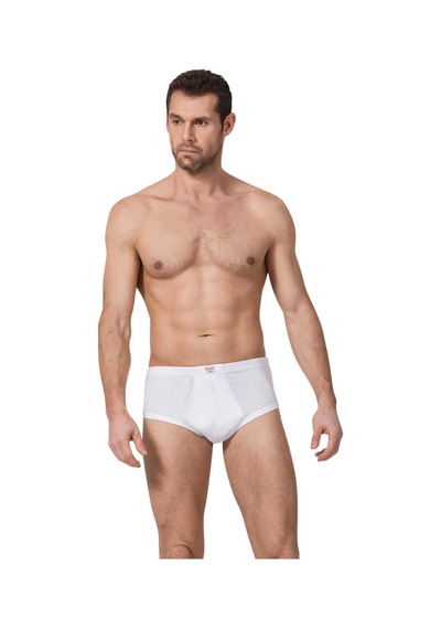 Namaldı 127 Ribana Erkek Slip Külot Beyaz
