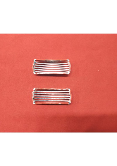 Abs Plastik Krom Kaplama Sinyal Çevresi 2 Adet 13 Cm/5cm
