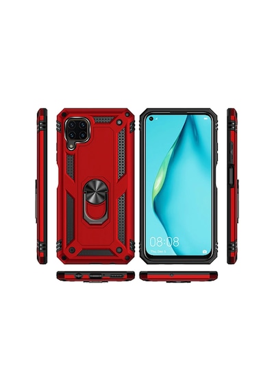 Huawei P40 Lite Kilif Zirhli Standli Miknatisli Tank Kapak 400005923