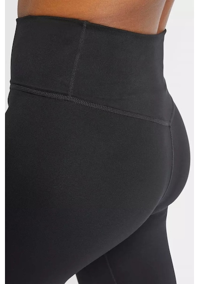 Nike Dri Fit One Luxe Full Length Leggins Women's Tigh Fit 3 Cepli Toparlayıcı Siyah Tayt Siyah
