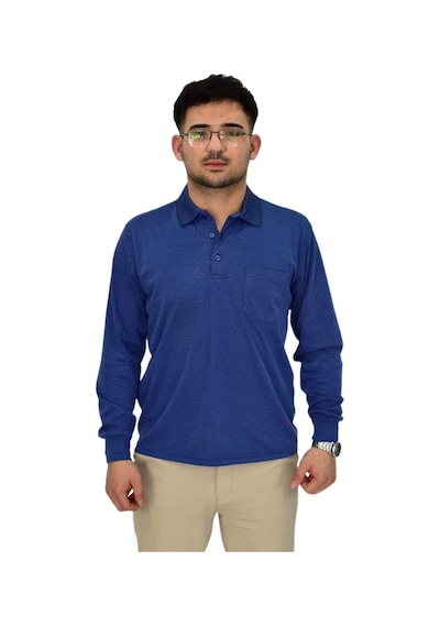 Dynamo Erkek Mevsimlik Polo Yaka Sweatshirt 6830 Bgl-st04414 Indigo