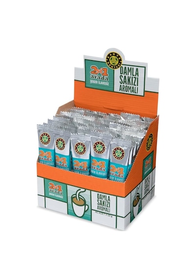 Kahve Dünyası 2'si 1 Arada Damla Sakızı Aromalı 40 x 12 G