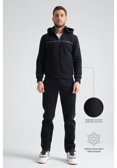 Shooter Sportswear Shooter Erkek Kışlık Eşofman Takımı Şardonlu Üç Iplik Kapüşonlu Regular Kalıp Lacivert Shooter Sportswear Shooter Erkek Kışlık Eşofman Takımı Şardonlu Üç Iplik Kapüşonlu Regular Kalıp Lacivert