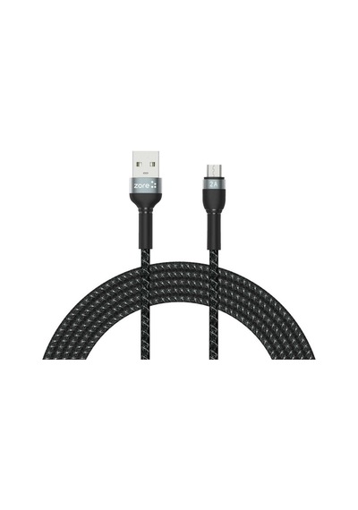 Shira Serisi Micro Usb Kablo 3 Metre-Siyah