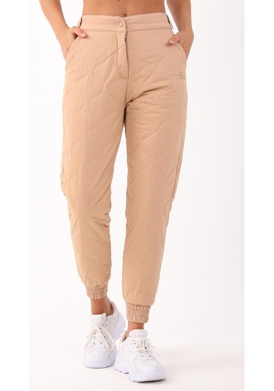 Maraton Sportswear Comfort Kadın Dönüşlü Paça Outdoor Bej Pantolon 21442-bej Bej