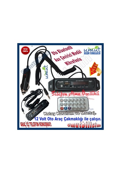 Class Usb 402 Oto Araç Teyp Aux Usb Sd Çevirici Bluetooth Usb 402