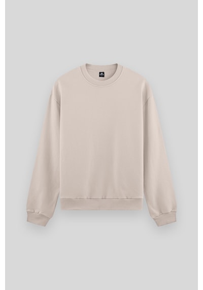 Tommy Life Standart Fit Basic O Yaka 2li Paket Bej-çağla Erkek Sweatshirt - 88053 Bej - Haki