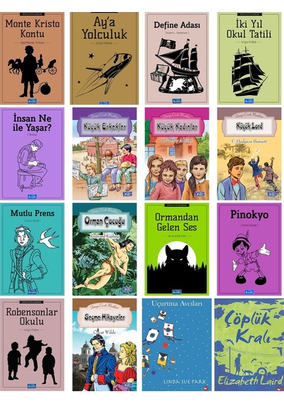 Beyaz Balina Yayınaları Uçurtma Avcıları Çöpük Kıralı İnsan Ne İle Yaşar 16 Lı Set
