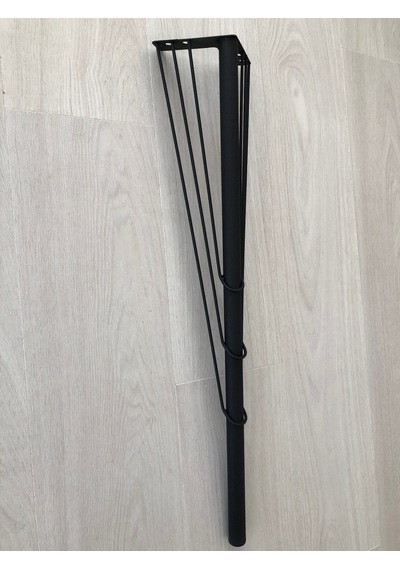 METAL,VENÜS 71*12*12 CM SİYAH, MASA, DRESUAR AYAĞI ( 4 ADET)