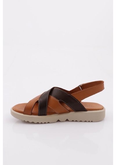 Dgn 3036kadin Bilekten Bağlamali Çapraz Bantli Kalin Taban Sandalet 3036-207-R1766 Kahverengi - Taba Dgn 3036kadin Bilekten Bağlamali Çapraz Bantli Kalin Taban Sandalet 3036-207-R1766 Kahverengi - Taba