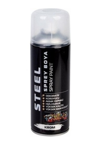 Steel Sprey Boya Krom 400ml Ck-3223 0.15 L