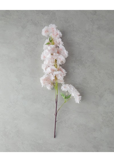 Cherry Branch Tek Dal Yapay Çiçek Açık Pembe