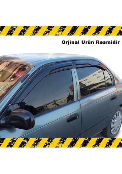 Toyota Corolla Uyumlu Mügen Cam Rüzgarlığı 1993-1998 Arası 4 Lü N11.28936