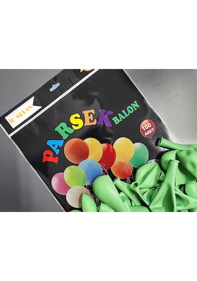 Balon 100 Lü Renk Yeşil