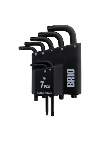 Brio Allen Anahtar Seti Torx Kısa 7 Parça T10-T40