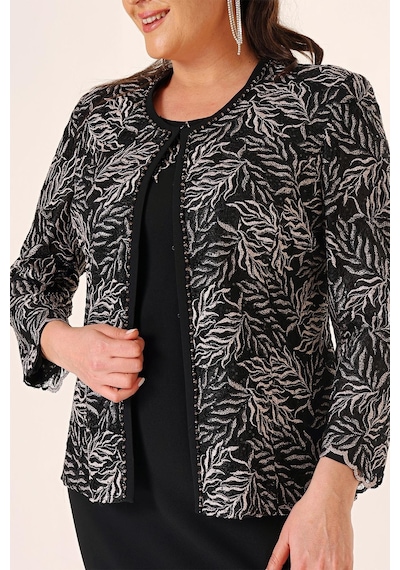 By Saygı Yakası Boncuk Nakışlı Uzun Elbise Boncuk Pul Nakışlı Ceket Astarlı Büyük Beden 2'li Takım-35349-pudra Pudra By Saygı Yakası Boncuk Nakışlı Uzun Elbise Boncuk Pul Nakışlı Ceket Astarlı Büyük Beden 2'li Takım-35349-pudra Pudra