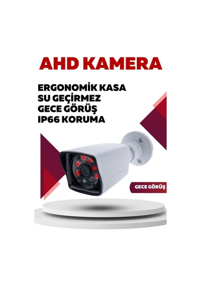 İrtech- 5.0 Mp Lensli Sesli Ahd Kamera Gece Görüş -su Geçirmez 075906
