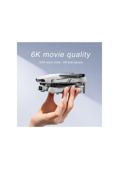 F10 Gps 6k Çift Kameralı Akıllı Dönüş Özellikli Drone Çift Batarya 2km Menzil 25 Dk Uçuş Süreli
