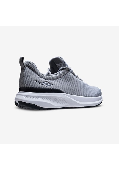 Lescon Volt 4 Flex Gri Slip-on Bağcıklı Erkek Yürüyüş Spor