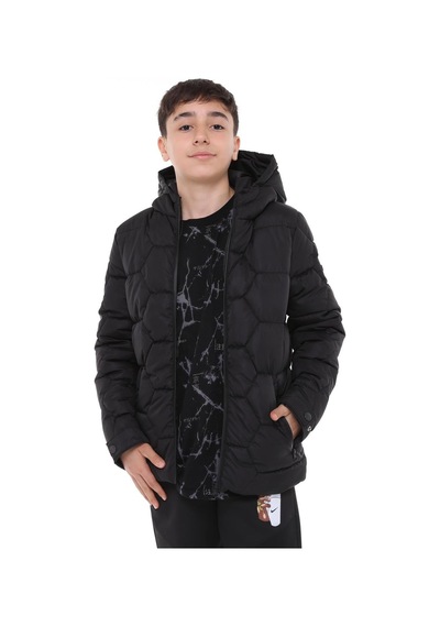 Benitto Kids Erkek Çocuk Mont 51280-siyah Siyah