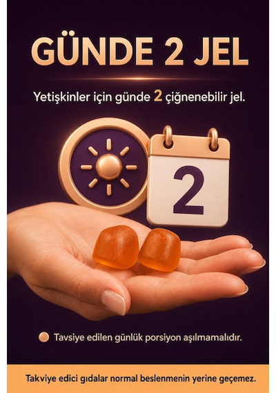 Y'our Gummie Yetişkin Multivitamin ve Multimineral Gummies Şeftali Aromalı 60 Gummies
