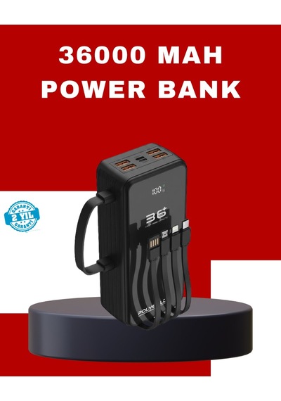 Hepsi Kablosuz Şarj Özellikli Güç Bankası Gün Boyu Kesintisiz Enerji Najmaddin Diğer