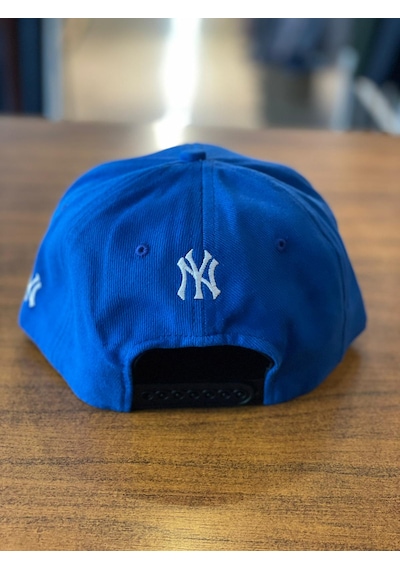 Ny Yankees Saks Mavi Hiphop Snapback Rapper Basket Cap Şapka