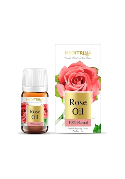 Gül Yağı Damla Kapaklı Ve Cam Şişeli / Rose Oıl Wıth Dropper Cap And Glass Bottle 20ml