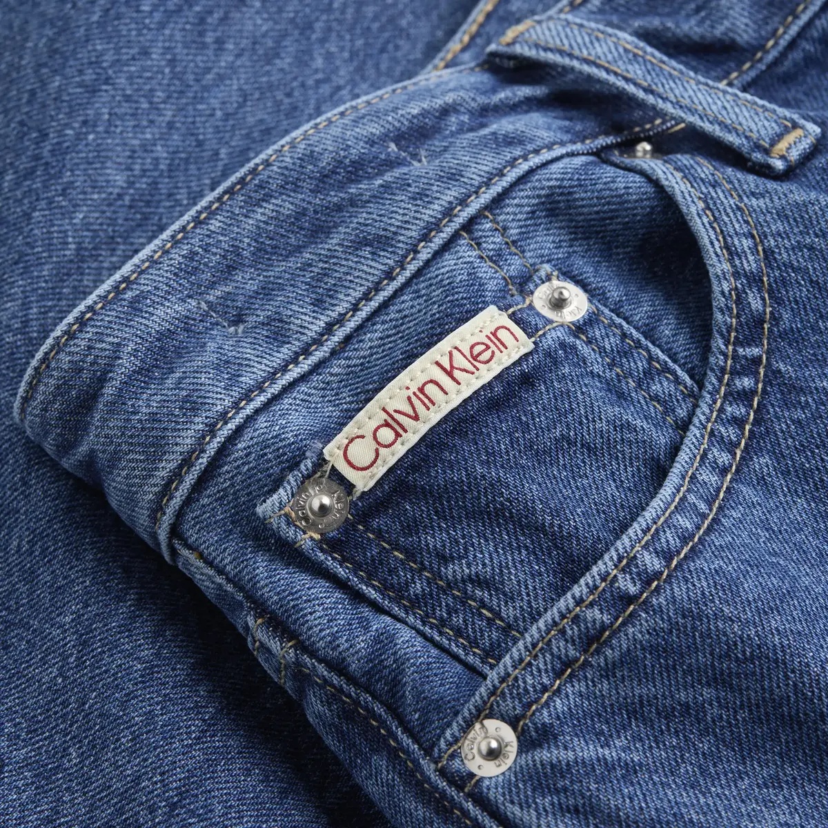 Calvin Klein 90 S Loose Kadın Lacivert Kot Pantolon Calvin Klein 90 S Loose Kadın Lacivert Kot Pantolon