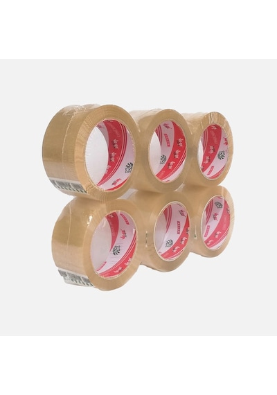 Vege 6'lı Koli Bandı Şeffaf 45 Mm X 100 M Diğer
