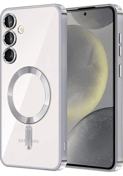 Samsung Uyumlu Galaxy A55 5g Kross Magneticsafe Kapak Titan Gri
