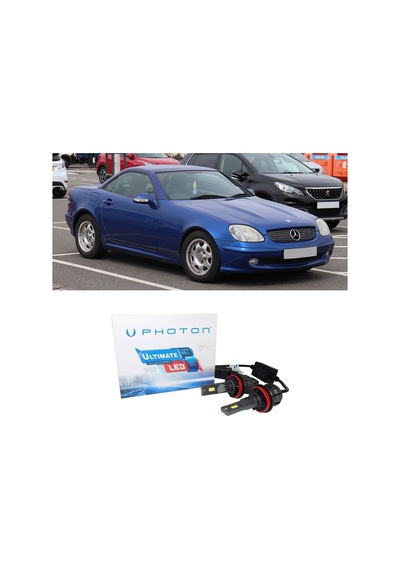 Mercedes Slk R170/r171 Led Xenon Uzun Far Ampulü H7 Ultimate Yeni Seri Beyaz