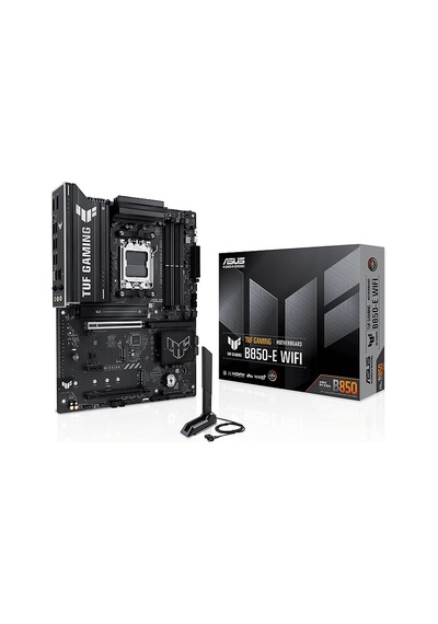 Asus Tuf Gamıng B850-e Wıfı 8000mhz Oc Soket Am5 M.2 Hdmı Dp Amd B850 Ddr5 Atx Anakart