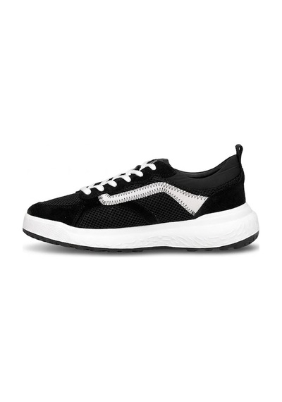Marcomen 21161 Erkek Hakiki Deri Klasik Sneaker Siyah
