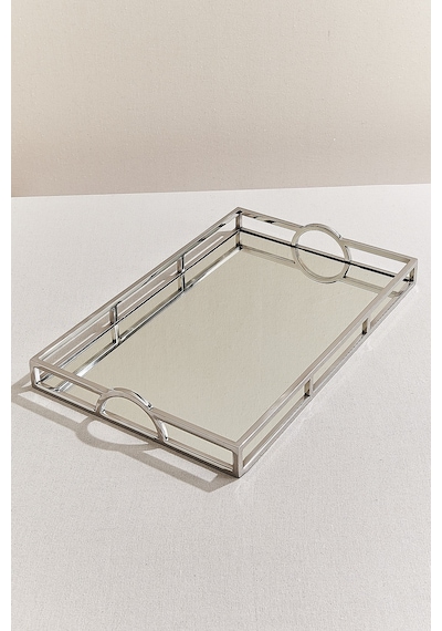 Pasabahce Fence Metal Dikdörtgen Tepsi 56x36 Cm - 1 Adet Cok Renkli