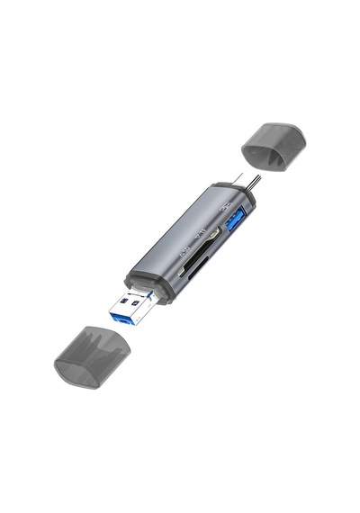 Ally Ads-307 3 In 1 Usb + Micro Usb + Type-c Otg Kart Okuyucu