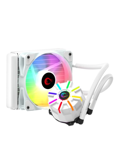 Rampage Helıos C1 Beyaz 68cfm 1800rpm Rainbow Amd Am5/ıntel Lga1700 120mm Sıvı Soğutmalı Cpu 120MM FAN