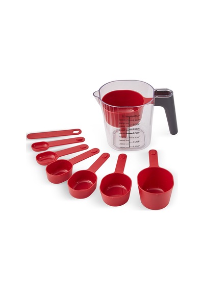 Aryıldız Dailytools Ölçü Kabı Ve Ölçü Kaşık Seti Renkli