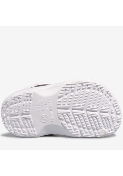 Vicco Didim Jıbbıtz Aksesuar Hediyeli Ortopedik Unisex Çocuk Terlik Beyaz