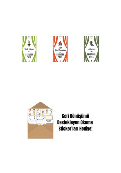 Vali Hanım Ciltli + Aşk Bir Zamanlar Ciltli + Süleyman Ciltli + Okuma Sticker'ları