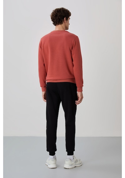 Tommy Life Andy Kiremit-siyah Şardonlu Erkek Eşofman Takım - 85190 Kiremit - Siyah
