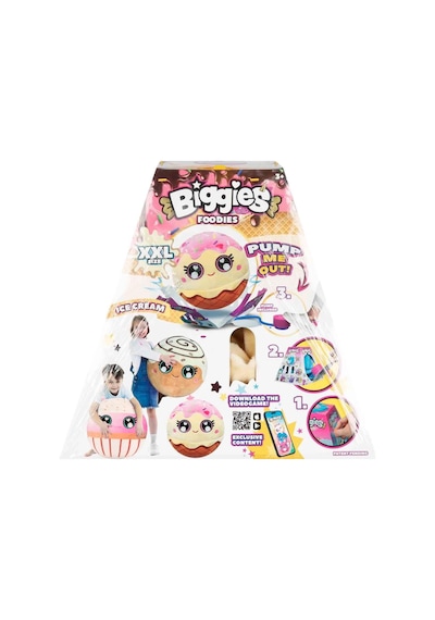 Şişme Peluş Dondurma Xxl Foodies S6 Çok Renkli