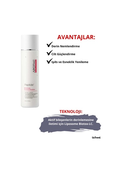 Apothe Peptide 11 Botulinum Ess. Emulsion 150 Ml Botulin Içeren Nemlendirici Peptit Emülsiyonu