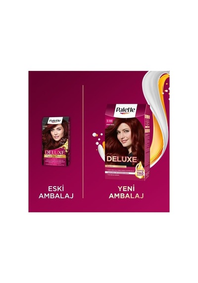 Palette Deluxe Set Boya 5-88 Şarap Kızılı