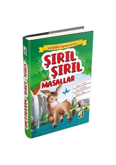 Şırıl Şırıl Masallar-Masallarla Değerler Eğitimi - Sara Gürbüz Özeren - Damla Yayınevi