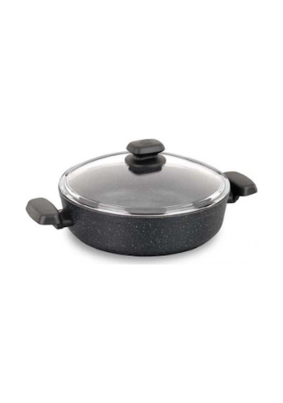 Korkmaz KOR A1843 Ornella Kısa Granit Tencere 24 x 6.5 CM 2.5 L