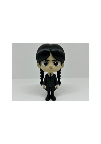 Wednesday Addams Renkli Figür Oyuncak