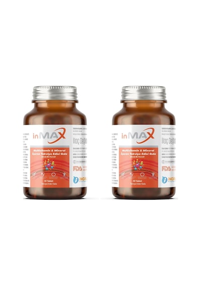 İncir Pharma İnmax Multivitamin 30 Tablet 2 Paketi