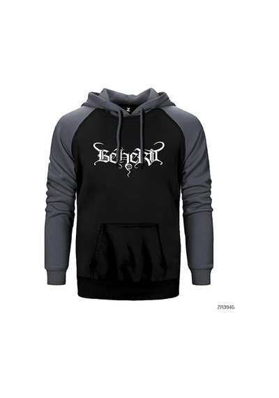 Beherit Logo Sarı Renk Reglan Kol Sweatshirt / Hoodie