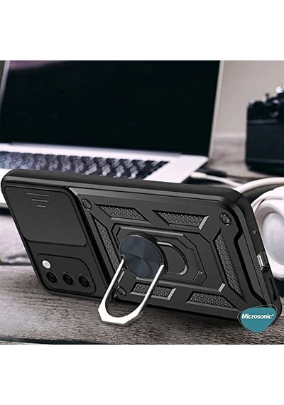 Realme C53 İçin Kılıf Impact Resistant Realme C53 İle Uyumlu Kılıf - Siyah Diğer
